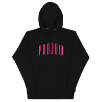 Prajow Pink Logo Hoodie